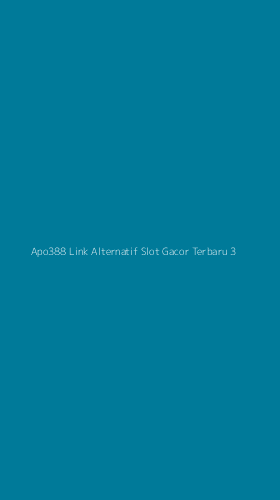 Tampilan Antarmuka Aplikasi Apo388 Link Alternatif Slot Gacor Terbaru - 3