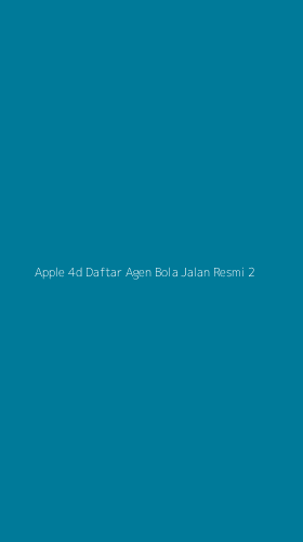 Tampilan Antarmuka Aplikasi Apple 4d Daftar Agen Bola Jalan Resmi - 2