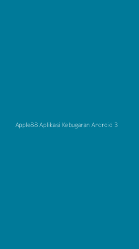 Tampilan Antarmuka Aplikasi Apple88 Aplikasi Kebugaran Android - 3