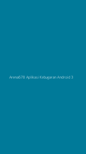 Tampilan Antarmuka Aplikasi Arena678 Aplikasi Kebugaran Android - 3