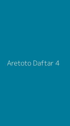 Tampilan Antarmuka Aplikasi Aretoto Daftar - 4