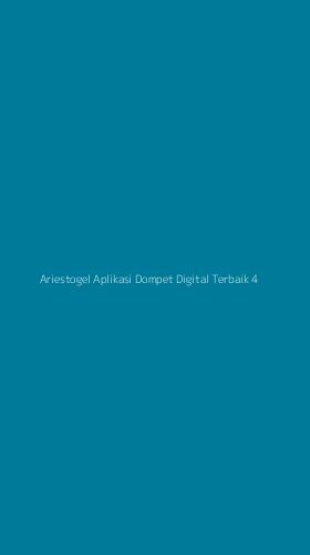 Tampilan Antarmuka Aplikasi Ariestogel Aplikasi Dompet Digital Terbaik - 4