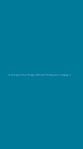 Tampilan Antarmuka Aplikasi Ariestogel Situs Dengan Metode Pembayaran Lengkap - 2