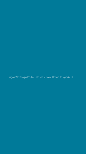 Tampilan Antarmuka Aplikasi Arjuna189 Login Portal Informasi Game Online Terupdate - 3