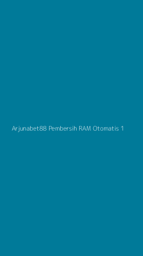 Tampilan Antarmuka Aplikasi Arjunabet88 Pembersih Ram Otomatis - 1