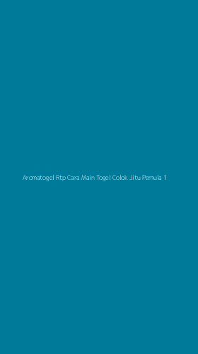 Tampilan Antarmuka Aplikasi Aromatogel Rtp Cara Main Togel Colok Jitu Pemula - 1