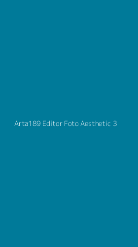 Tampilan Antarmuka Aplikasi Arta189 Editor Foto Aesthetic - 3