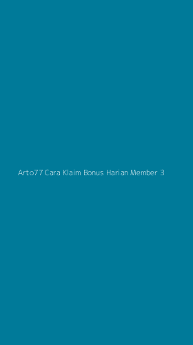 Tampilan Antarmuka Aplikasi Arto77 Cara Klaim Bonus Harian Member - 3