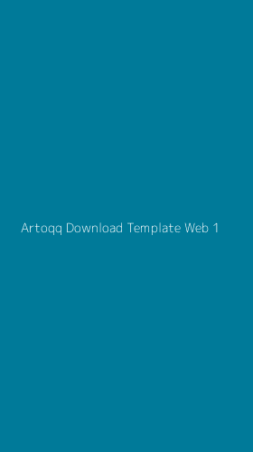 Tampilan Antarmuka Aplikasi Artoqq Download Template Web - 1