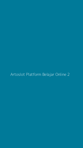 Tampilan Antarmuka Aplikasi Artoslot Platform Belajar Online - 2