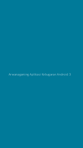 Tampilan Antarmuka Aplikasi Arwanagaming Aplikasi Kebugaran Android - 3