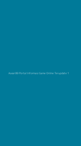 Tampilan Antarmuka Aplikasi Asean99 Portal Informasi Game Online Terupdate - 1