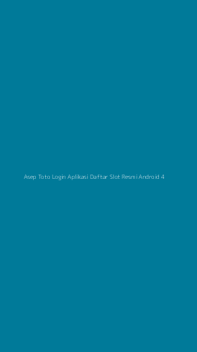 Tampilan Antarmuka Aplikasi Asep Toto Login Aplikasi Daftar Slot Resmi Android - 4