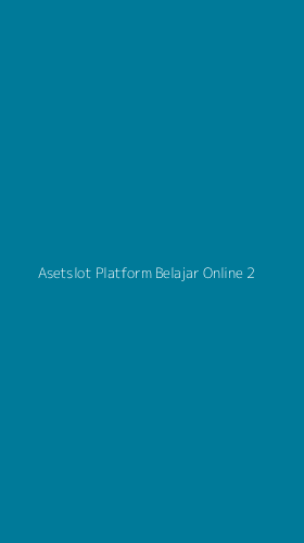 Tampilan Antarmuka Aplikasi Asetslot Platform Belajar Online - 2