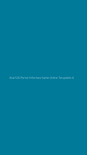 Tampilan Antarmuka Aplikasi Asia126 Portal Informasi Game Online Terupdate - 4