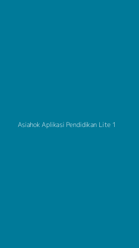 Tampilan Antarmuka Aplikasi Asiahok Aplikasi Pendidikan Lite - 1