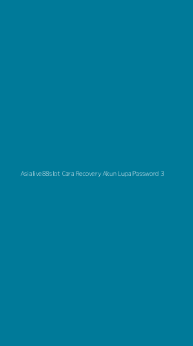 Tampilan Antarmuka Aplikasi Asialive88slot Cara Recovery Akun Lupa Password - 3