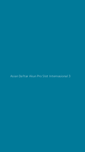 Tampilan Antarmuka Aplikasi Asian Daftar Akun Pro Slot Internasional - 3