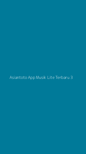 Tampilan Antarmuka Aplikasi Asiantoto App Musik Lite Terbaru - 3