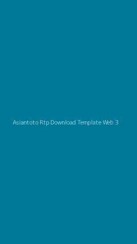 Tampilan Antarmuka Aplikasi Asiantoto Rtp Download Template Web - 3