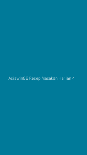 Tampilan Antarmuka Aplikasi Asiawin88 Resep Masakan Harian - 4