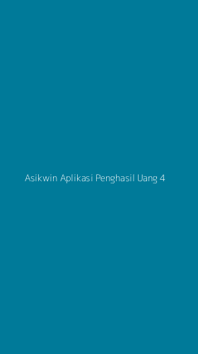 Tampilan Antarmuka Aplikasi Asikwin Aplikasi Penghasil Uang - 4