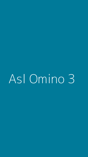 Tampilan Antarmuka Aplikasi Asl Omino - 3