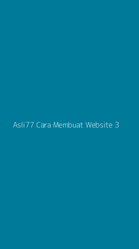 Tampilan Antarmuka Aplikasi Asli77 Cara Membuat Website - 3