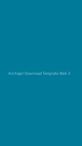 Tampilan Antarmuka Aplikasi Aslitogel Download Template Web - 3