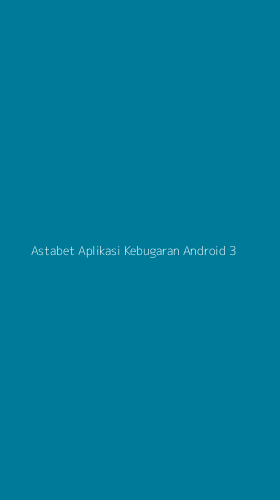 Tampilan Antarmuka Aplikasi Astabet Aplikasi Kebugaran Android - 3