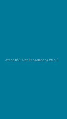 Tampilan Antarmuka Aplikasi Atena168 Alat Pengembang Web - 3