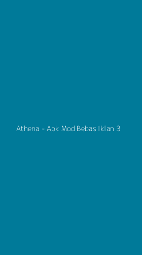 Tampilan Antarmuka Aplikasi Athena - Apk Mod Bebas Iklan - 3