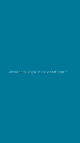 Tampilan Antarmuka Aplikasi Athena Situs Dengan Fitur Live Chat Cepat - 3
