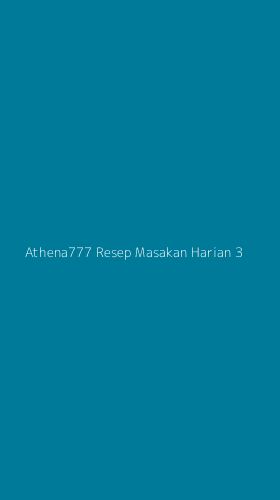 Tampilan Antarmuka Aplikasi Athena777 Resep Masakan Harian - 3