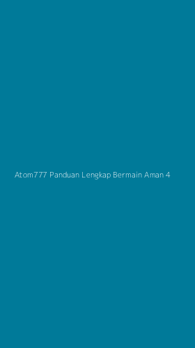 Tampilan Antarmuka Aplikasi Atom777 Panduan Lengkap Bermain Aman - 4