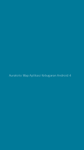 Tampilan Antarmuka Aplikasi Auratoto Wap Aplikasi Kebugaran Android - 4