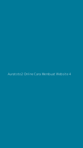 Tampilan Antarmuka Aplikasi Auratoto2 Online Cara Membuat Website - 4