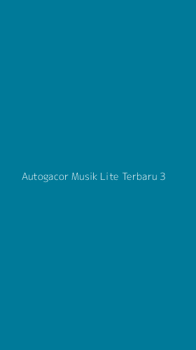 Tampilan Antarmuka Aplikasi Autogacor Musik Lite Terbaru - 3
