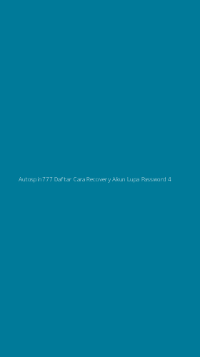Tampilan Antarmuka Aplikasi Autospin777 Daftar Cara Recovery Akun Lupa Password - 4