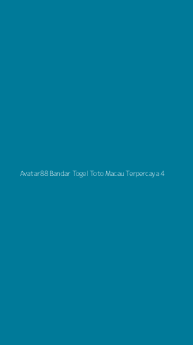 Tampilan Antarmuka Aplikasi Avatar88 Bandar Togel Toto Macau Terpercaya - 4