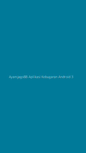 Tampilan Antarmuka Aplikasi Ayamjago88 Aplikasi Kebugaran Android - 3