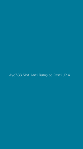 Tampilan Antarmuka Aplikasi Ayo788 Slot Anti Rungkad Pasti Jp - 4