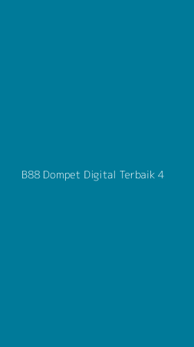 Tampilan Antarmuka Aplikasi B88 Dompet Digital Terbaik - 4