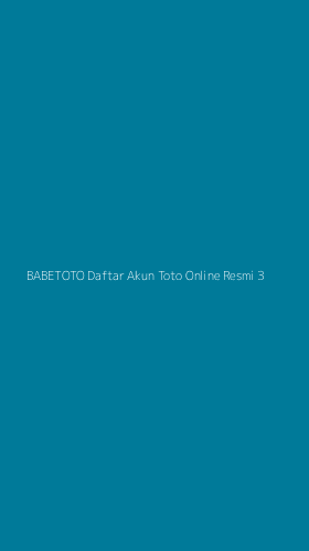 Tampilan Antarmuka Aplikasi Babetoto Daftar Akun Toto Online Resmi - 3