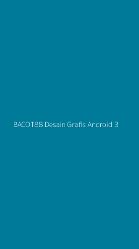 Tampilan Antarmuka Aplikasi Bacot88 Desain Grafis Android - 3