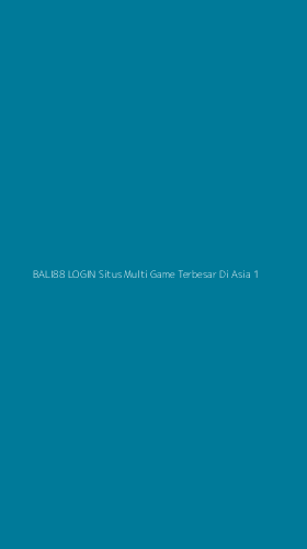 Tampilan Antarmuka Aplikasi Bali88 Login Situs Multi Game Terbesar Di Asia - 1