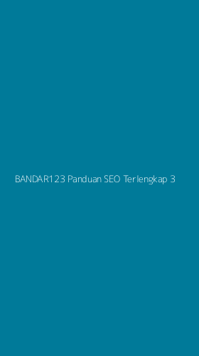 Tampilan Antarmuka Aplikasi Bandar123 Panduan Seo Terlengkap - 3