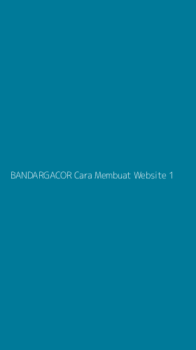 Tampilan Antarmuka Aplikasi Bandargacor Cara Membuat Website - 1