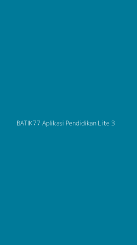 Tampilan Antarmuka Aplikasi Batik77 Aplikasi Pendidikan Lite - 3