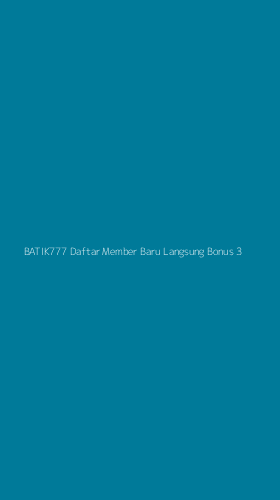 Tampilan Antarmuka Aplikasi Batik777 Daftar Member Baru Langsung Bonus - 3